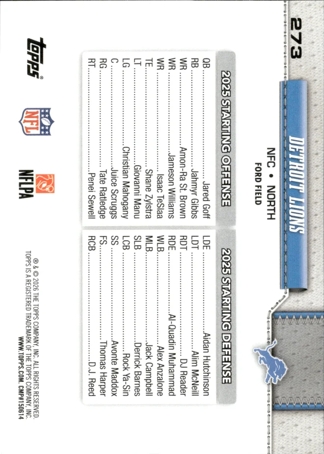 Card 10 card back