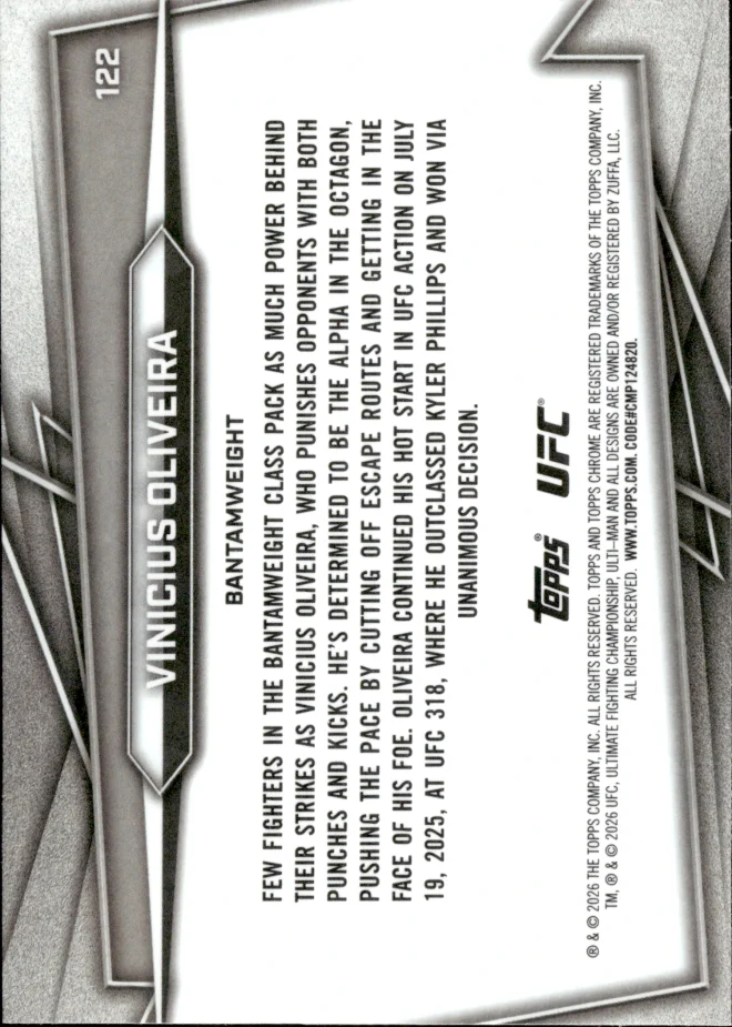 Vinicius Oliveira card back