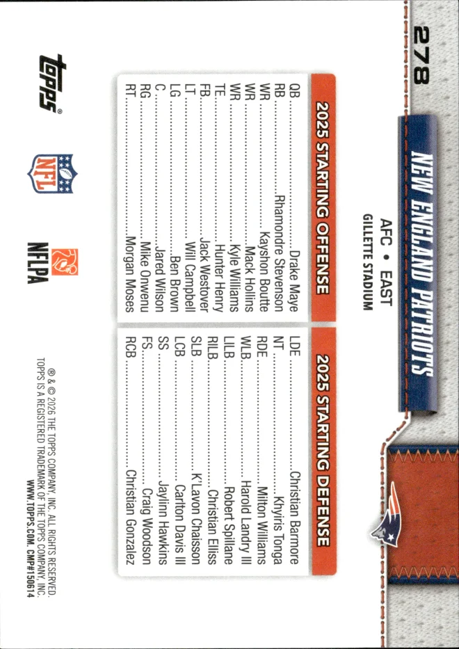 Card 3 card back