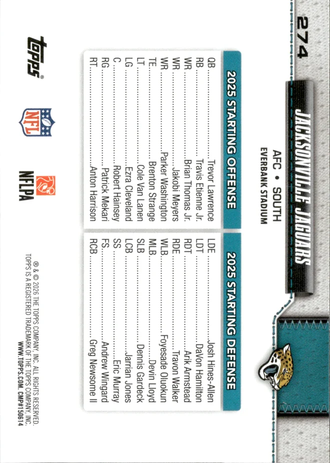 Card 6 card back