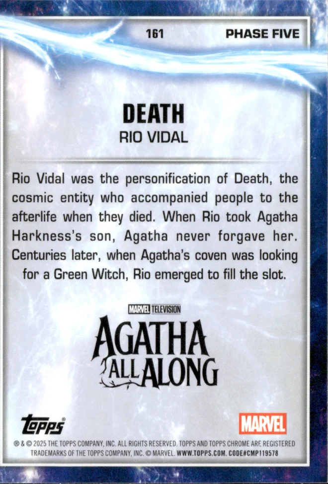 Rio Vidal card back