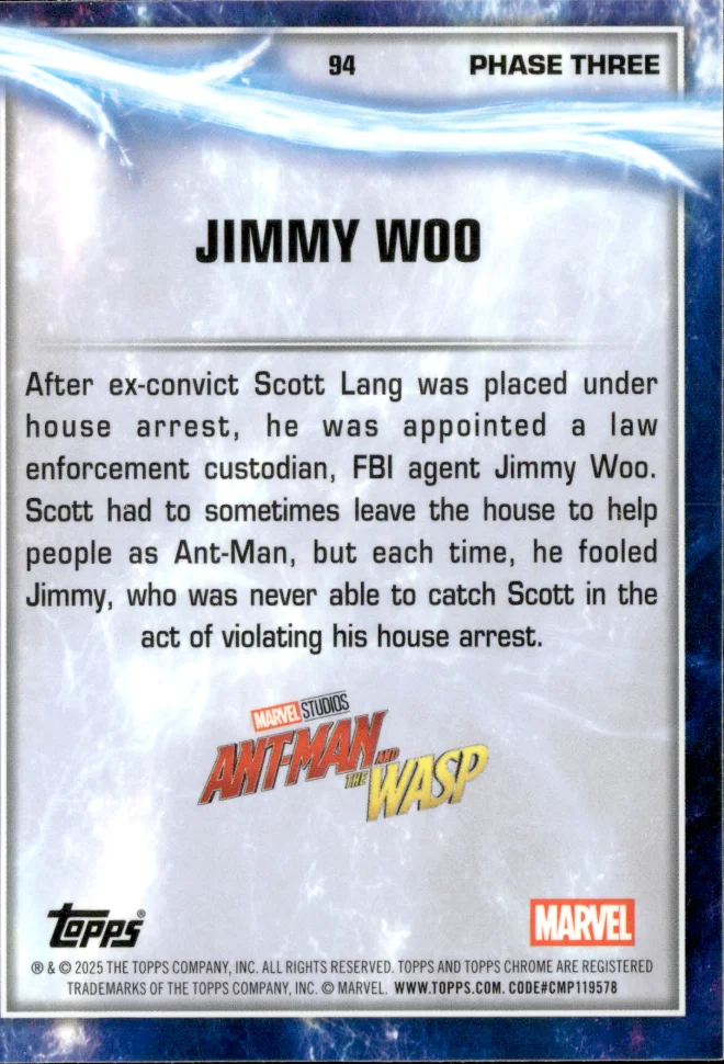 Jimmy Woo card back