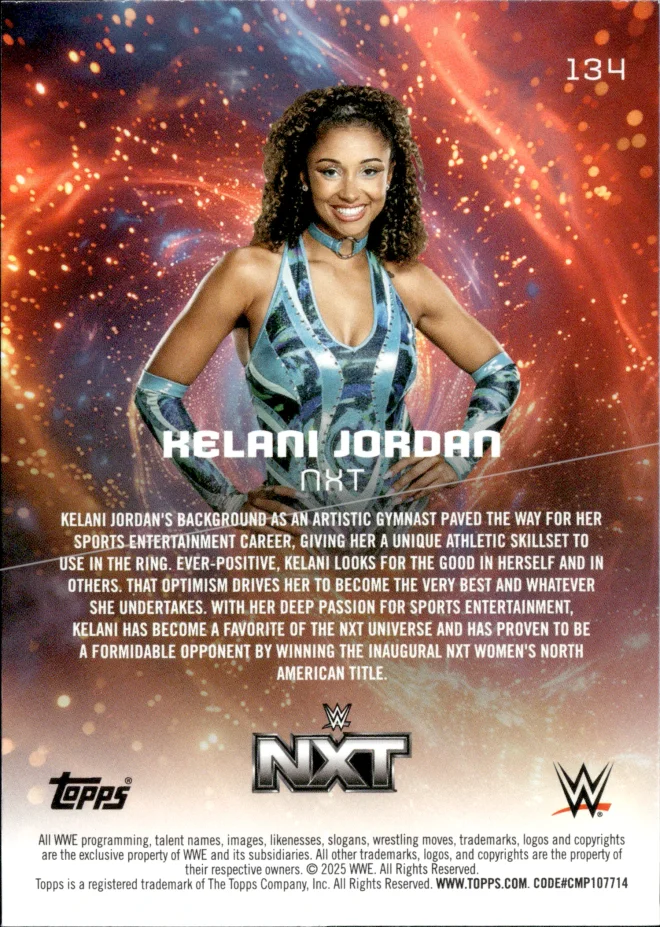 Kelani Jordan card back