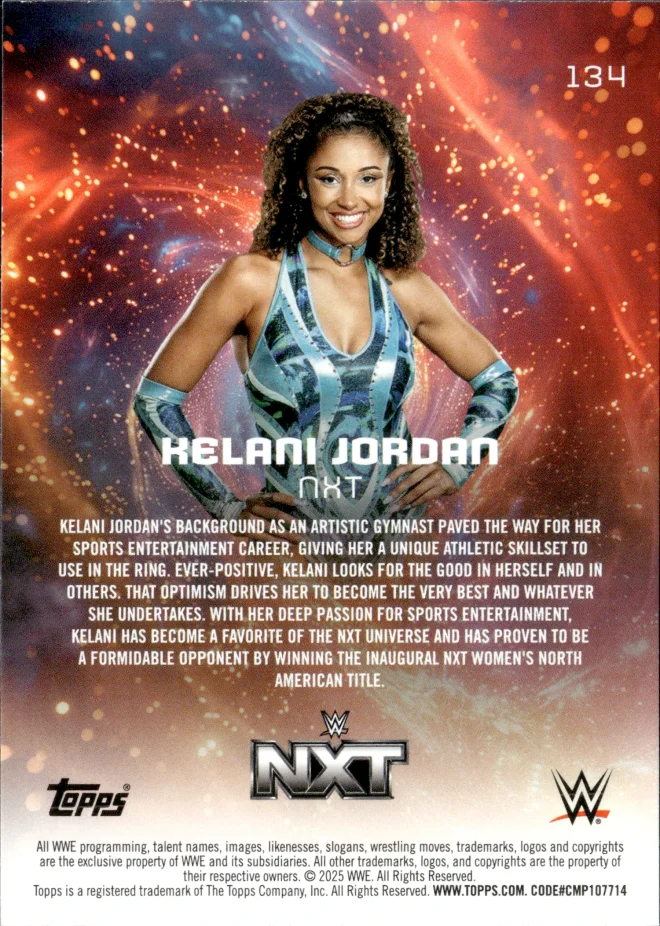 Kelani Jordan card back