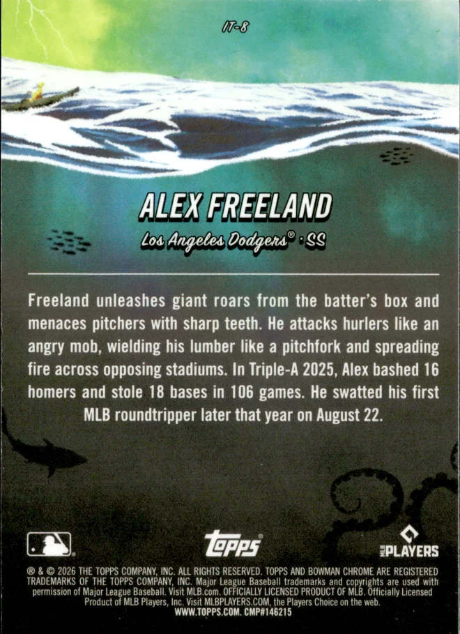 Alex Freeland card back