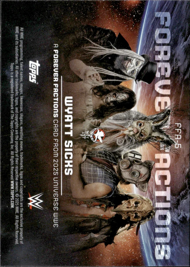 Wyatt Sicks card back