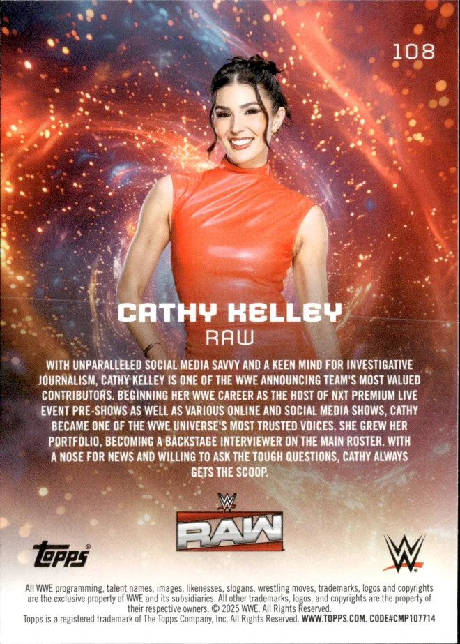 Cathy Kelley card back