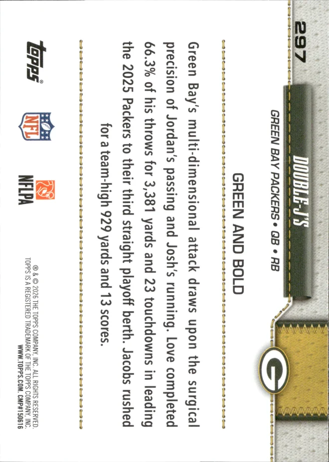 Double-J's card back