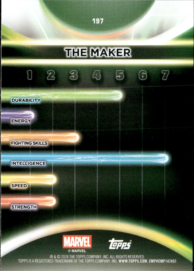 The Maker card back
