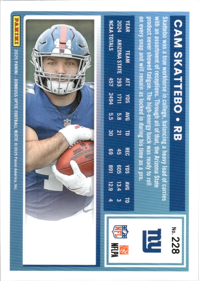 Card 6 card back