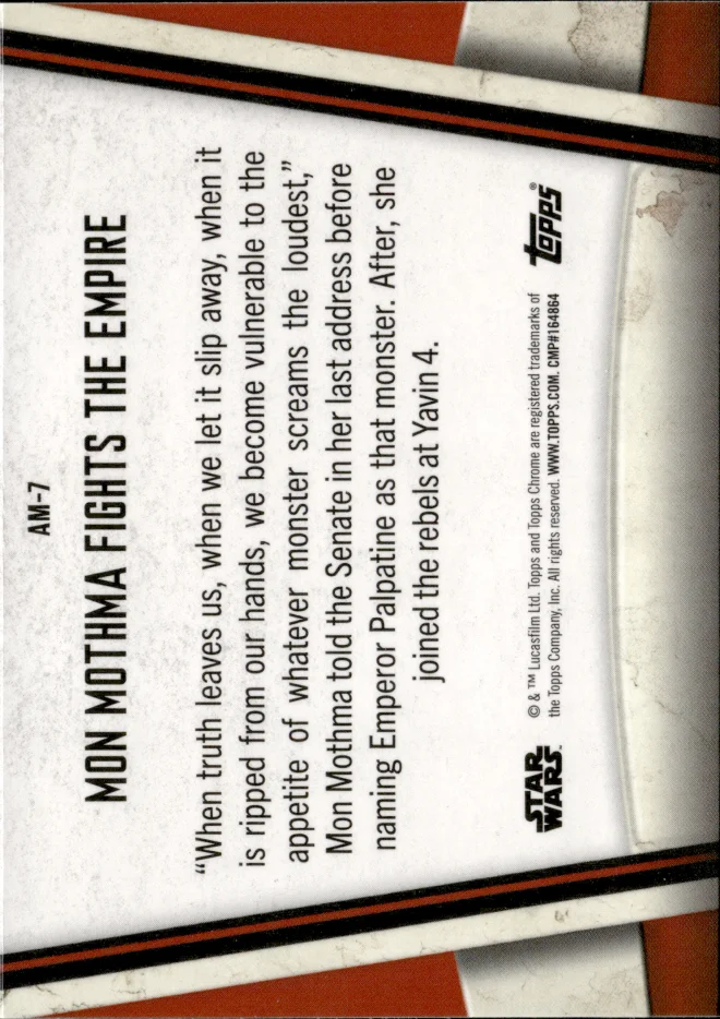 Mon Mothma card back