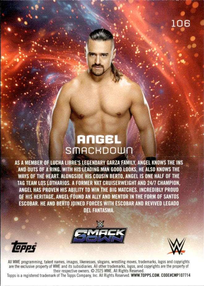 Angel card back