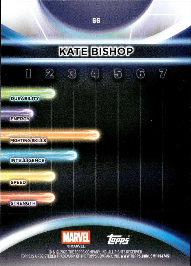 Kate Bishop card back