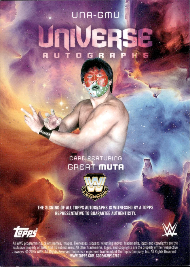 Great Muta card back