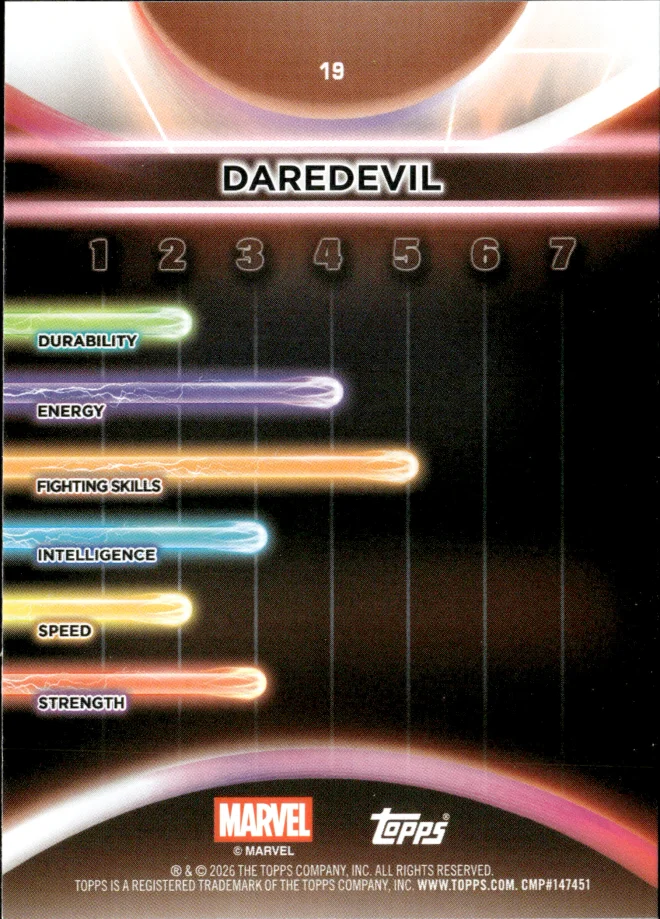 Daredevil card back