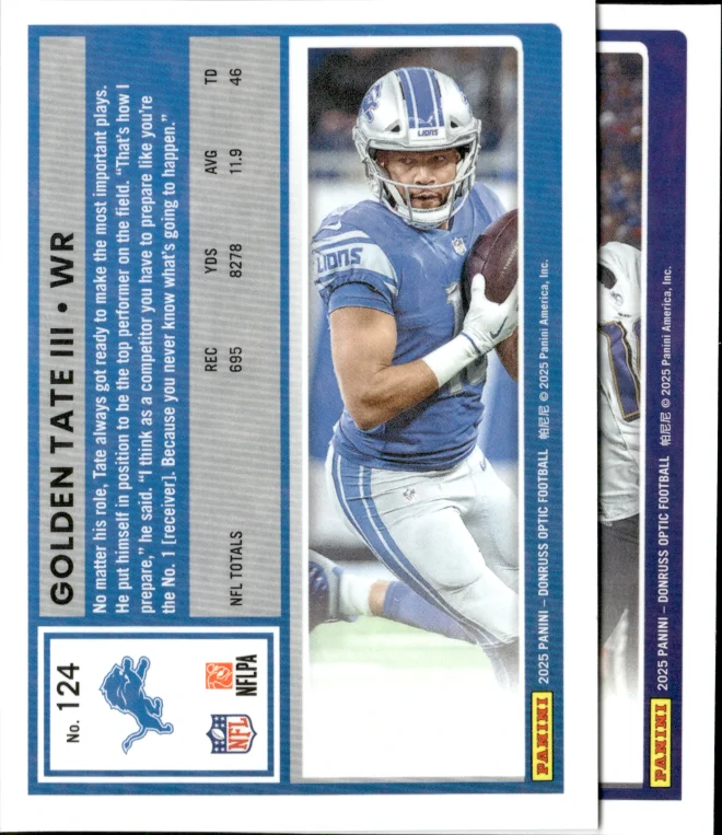 DeAndre Hopkins card back