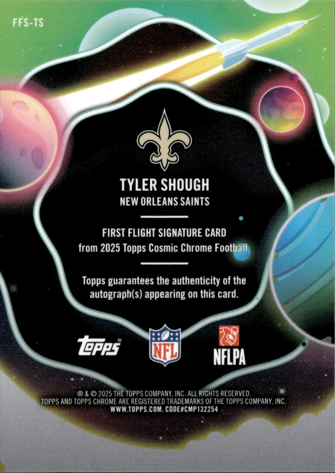 Tyler Shough card back