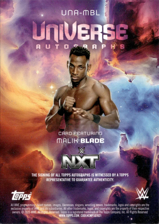 Malik Blade card back
