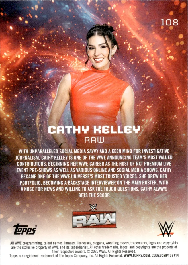 Cathy Kelley card back