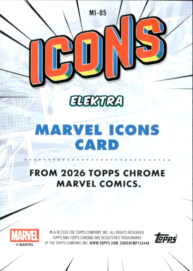 Elektra card back