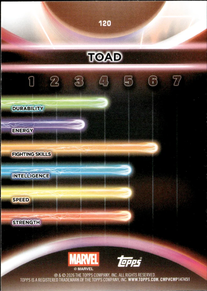Toad card back