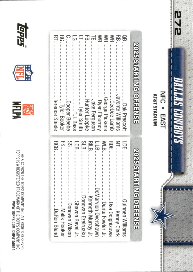 Card 4 card back