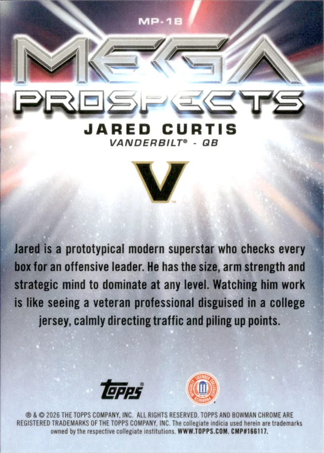 Jared Curtis card back