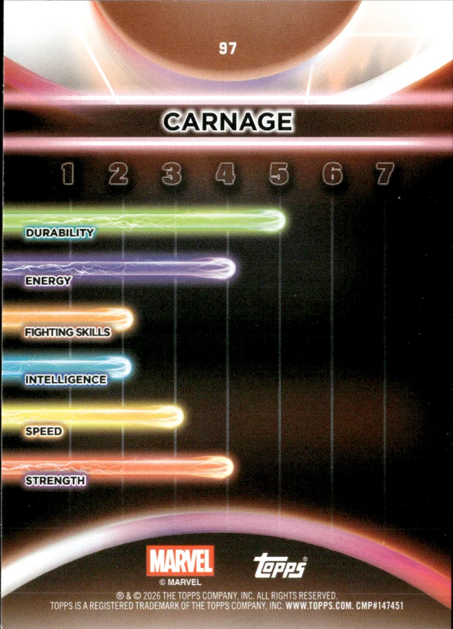 Carnage card back