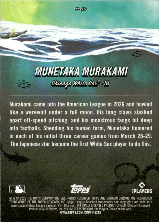 Munetaka Murakami card back