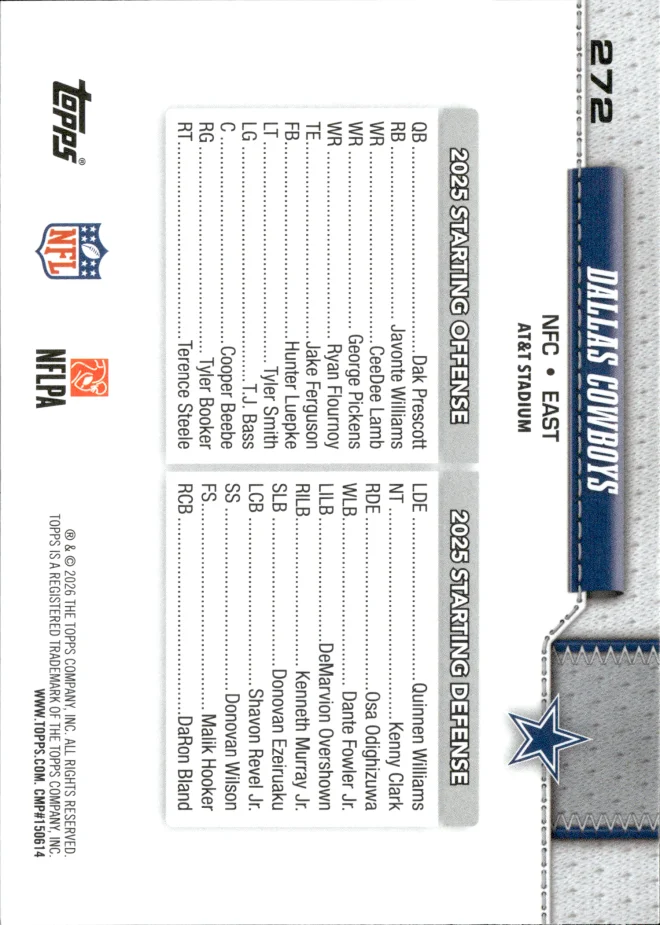 Card 3 card back