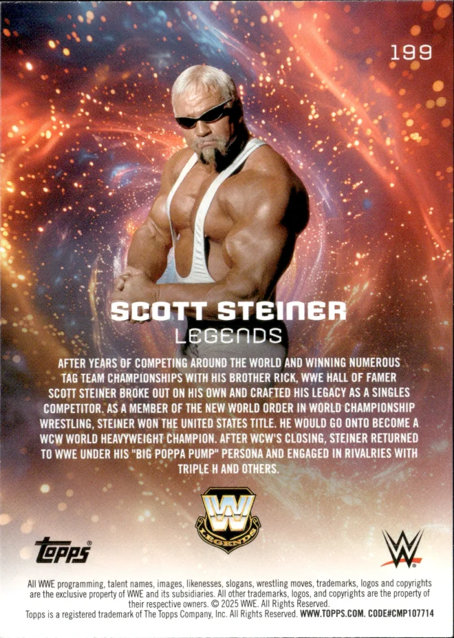 Scott Steiner card back