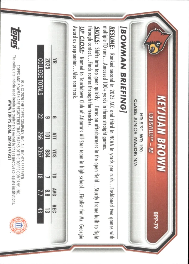 Keyjuan Brown card back