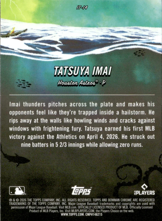 Tatsuya Imai card back