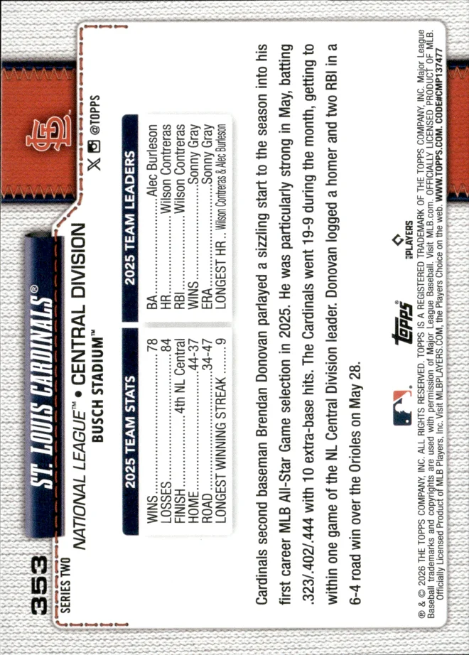 Card 1 card back