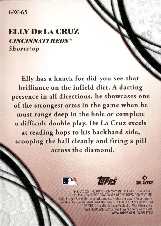 Elly De La Cruz card back