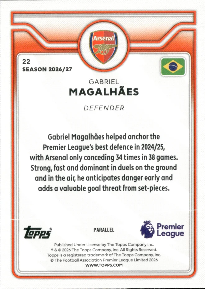 Gabriel Magalhães card back