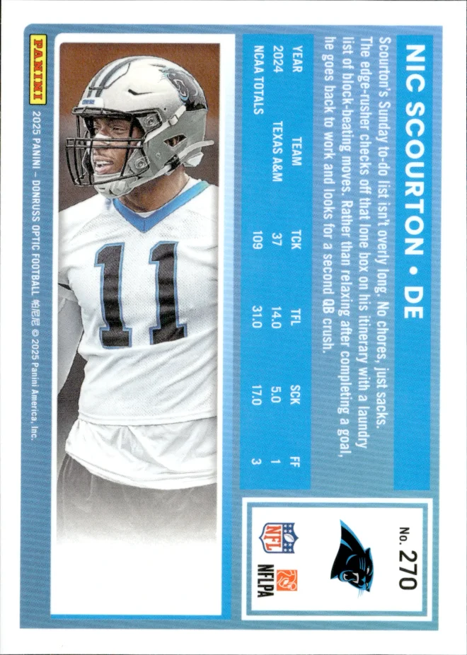 Nic Scourton card back