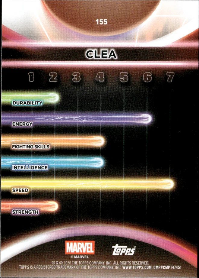 Clea card back