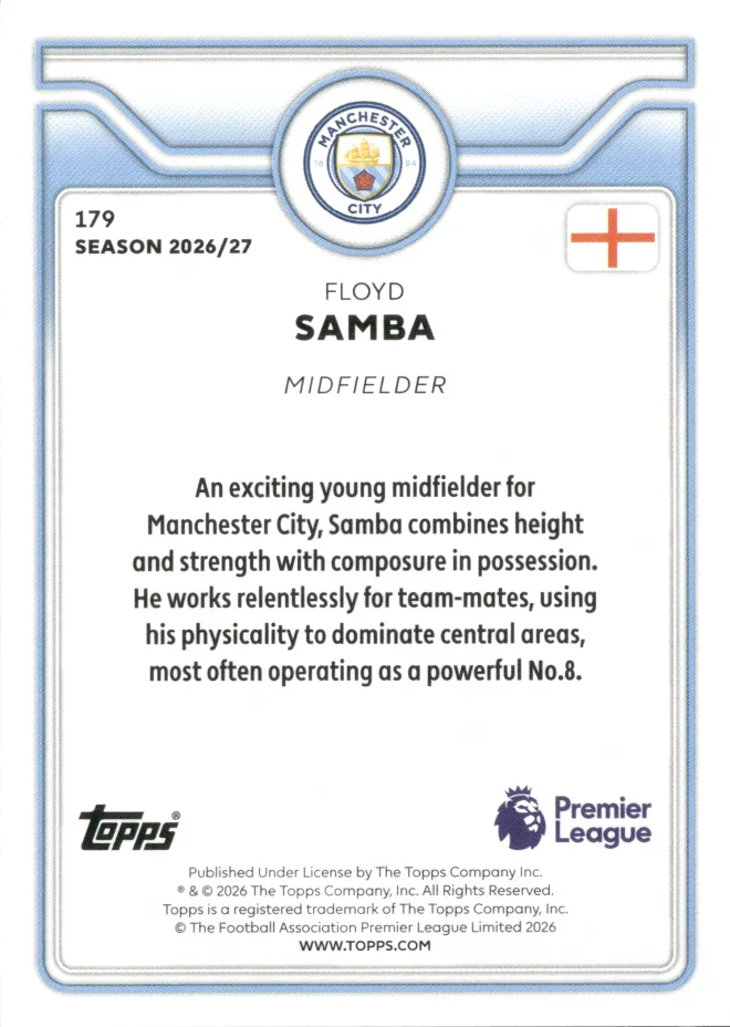 Floyd Samba card back