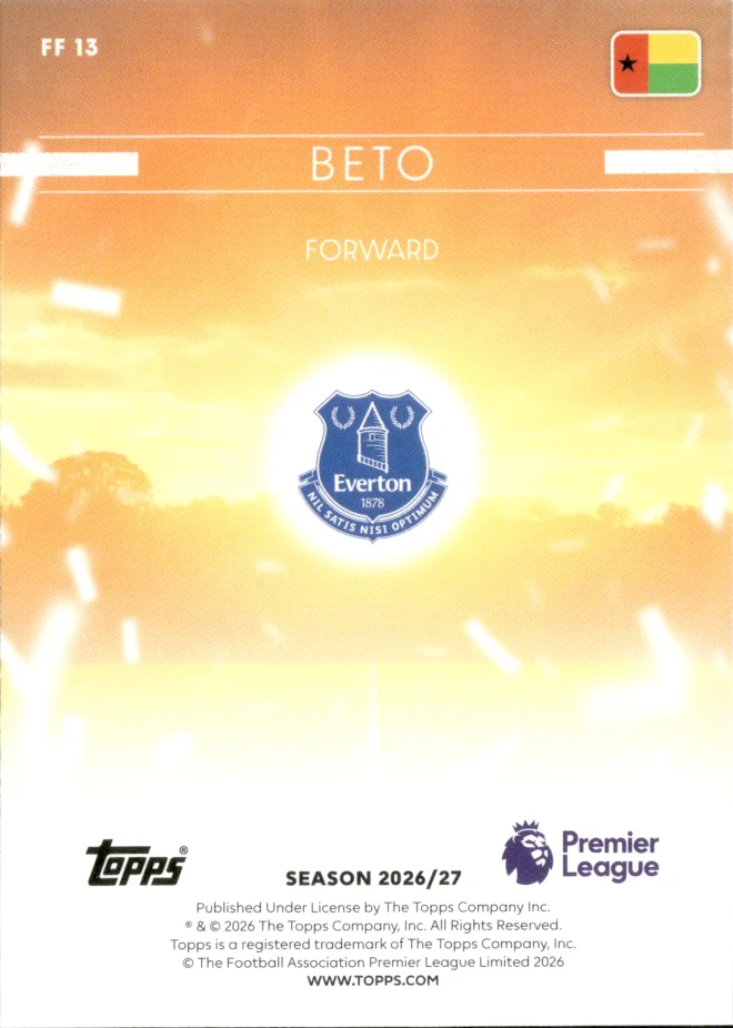 Beto card back