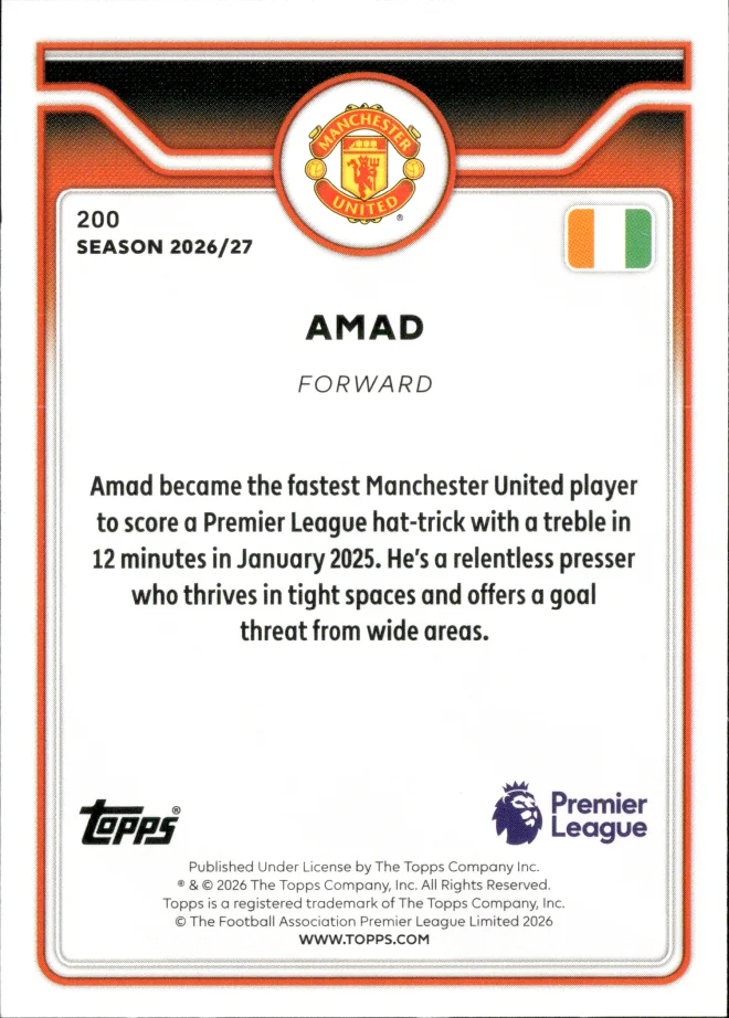 Amad card back