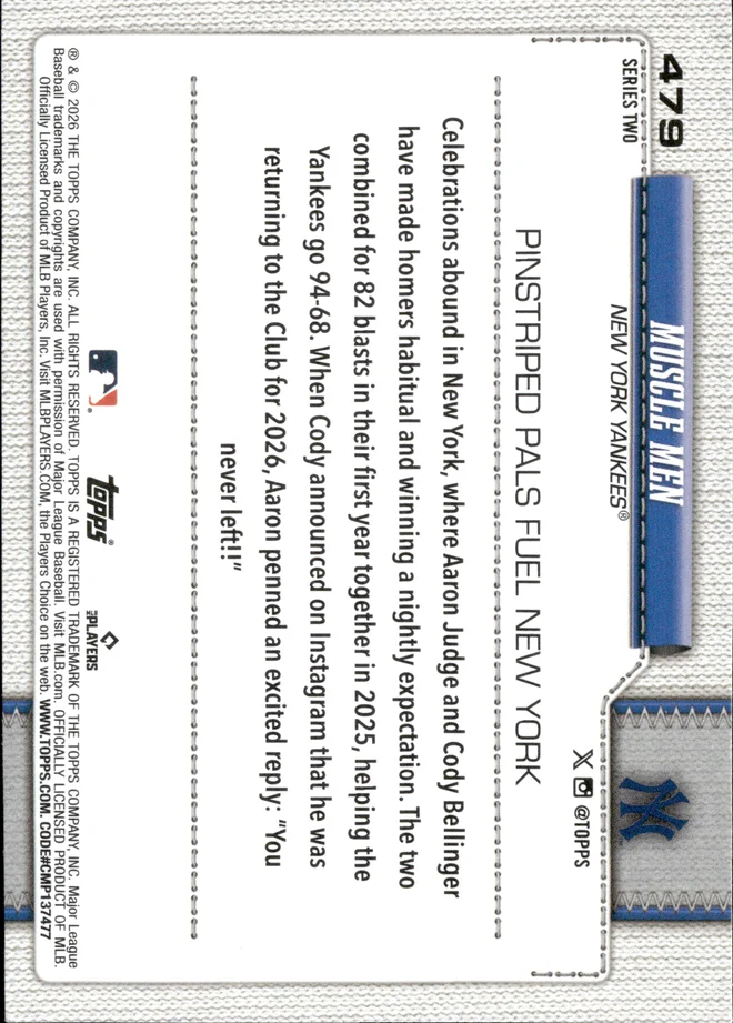 Muscle Men card back