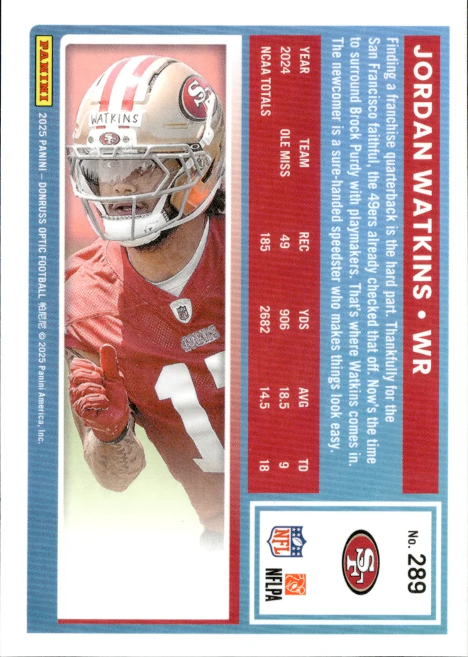 Jordan Watkins card back