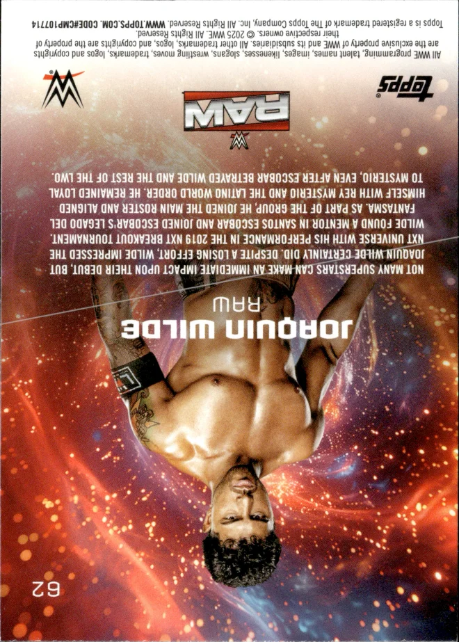 Joaquin Wilde card back