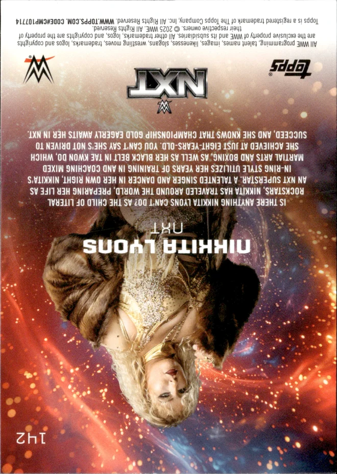 Nikkita Lyons card back
