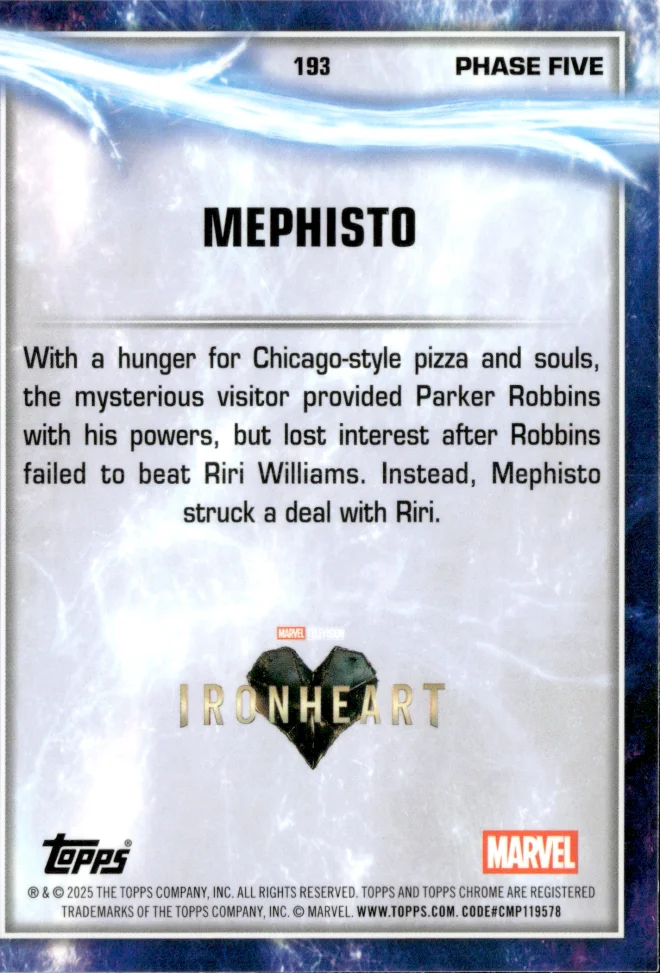 Mephisto card back