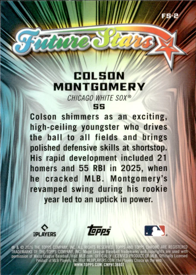 Colson Montgomery card back