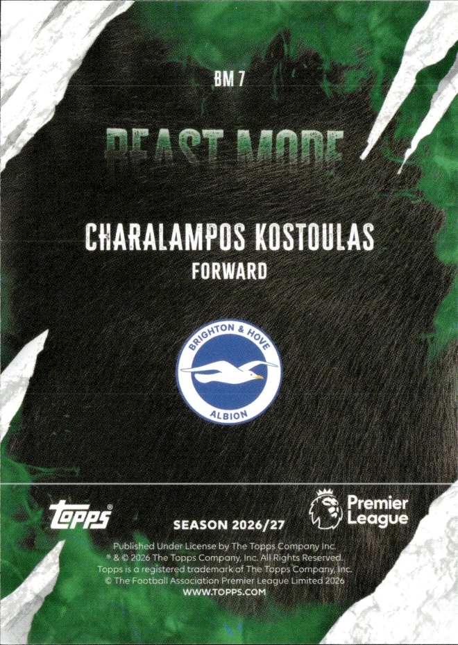 Charalampos Kostoulas card back