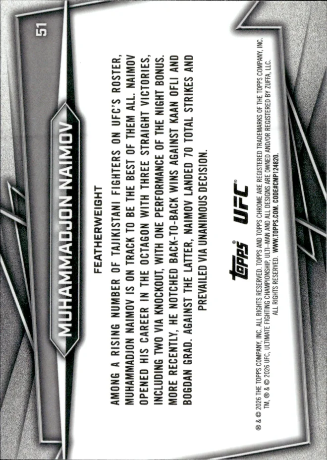 Muhammadjon Naimov card back
