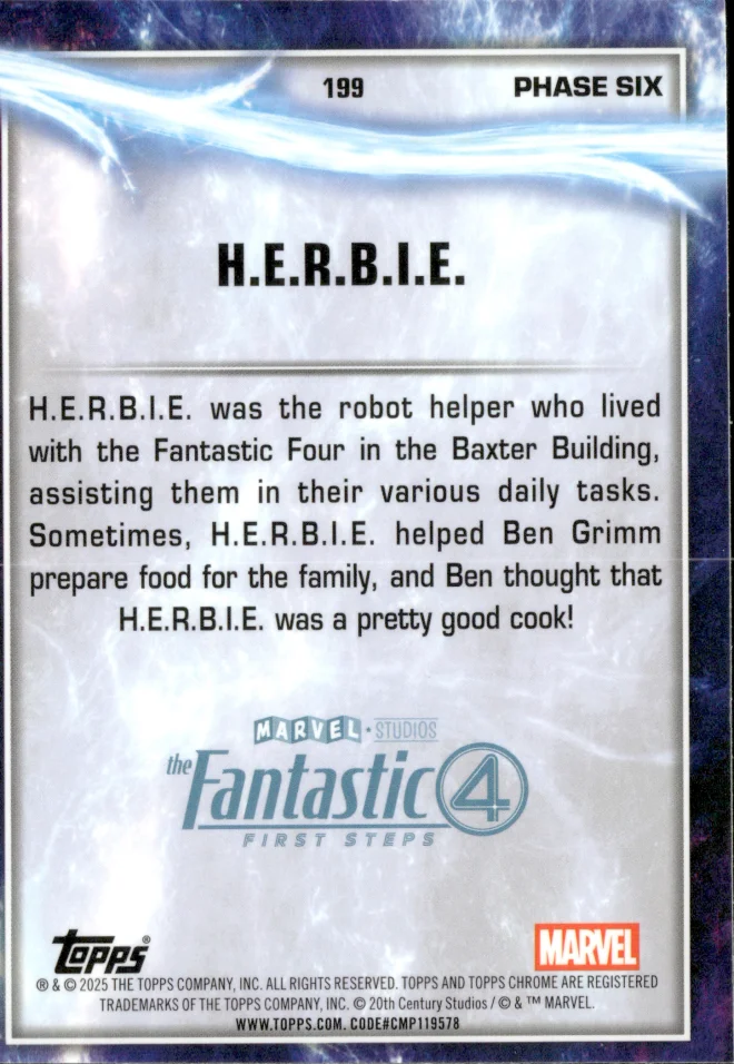 H.E.R.B.I.E. card back